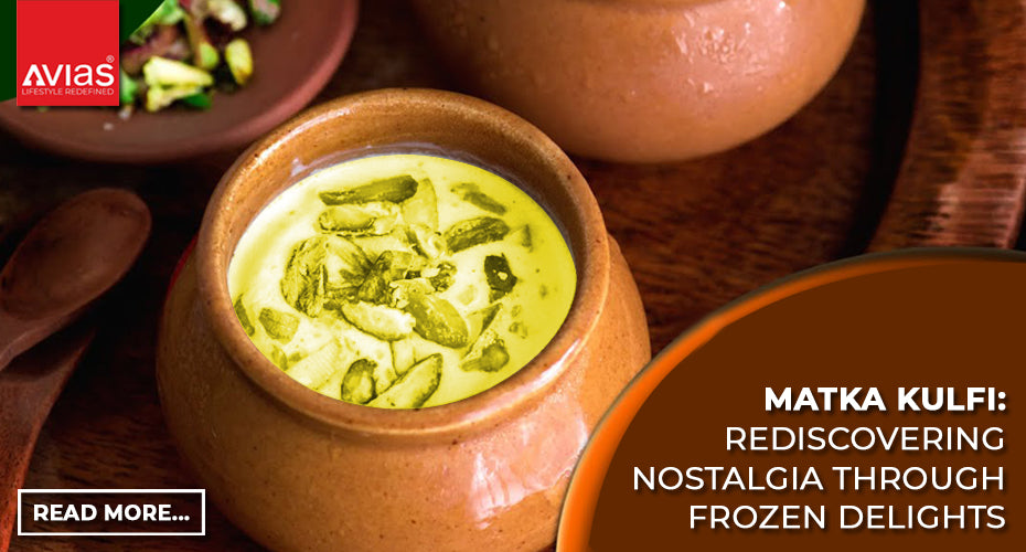 Matka Kulfi: A creamy and flavorful matka kulfi