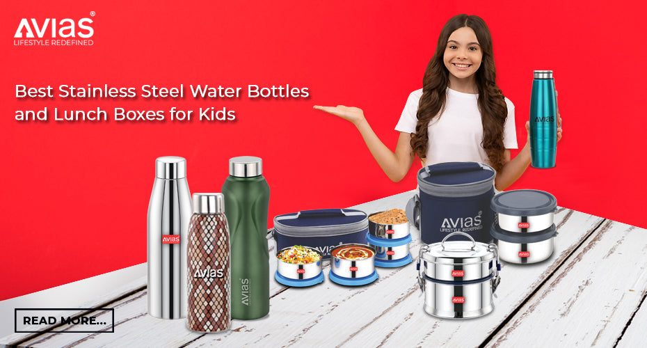 Best Stainless Steel Water Bottles and Lunch Boxes for Kids