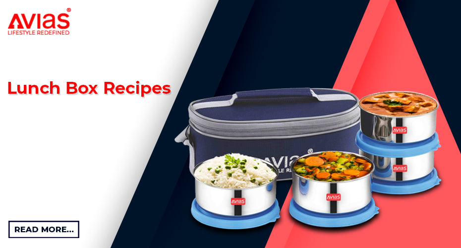 Pack the Delicious and Nutritious Lunch with Avias Lunch Box
