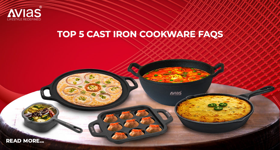 Top 5 Cast Iron Cookware FAQs