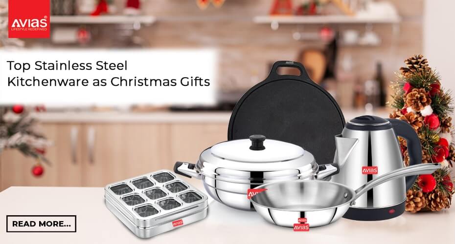 Top Stainless Steel Kitchenware as Christmas Gifts
