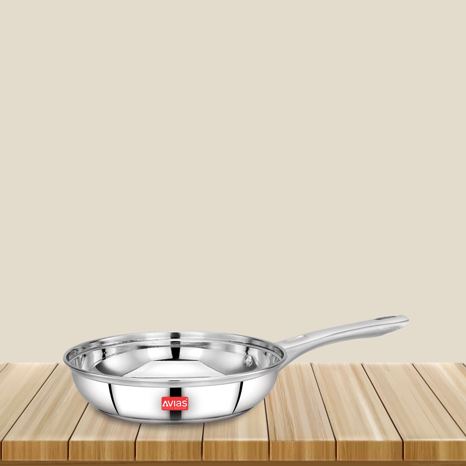 AVIAS Inox IB stainless steel Frypan