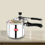 AVIAS Ceres Stainless Steel Premium Pressure Cooker Inner Lid | Sandwich Bottom | Induction base | 1.2mm Thickness | 2L/3L/5L