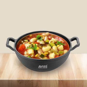 Cast Iron Dosa Tawa Pan/ Dosa Kallu/ Chapati Tawa/ Roti Iron Tawa | Pre-Seasoned Cookware | Induction Friendly | 100% Natural & Toxin-Free