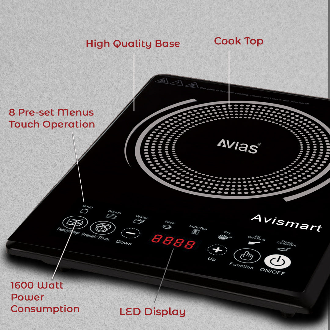 Avismart (Electric Stove)| Induction Stove |1600Watts