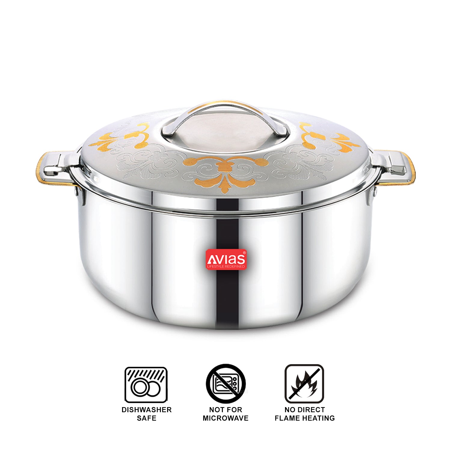 AVIAS Emerald Premium Stainless Steel Casserole compatibility
