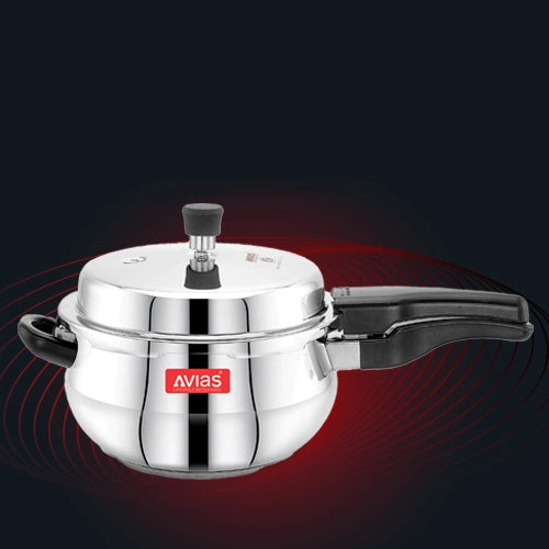 AVIAS Avanti Handi high-quality stainless steel pressure cooker with outer lid 
