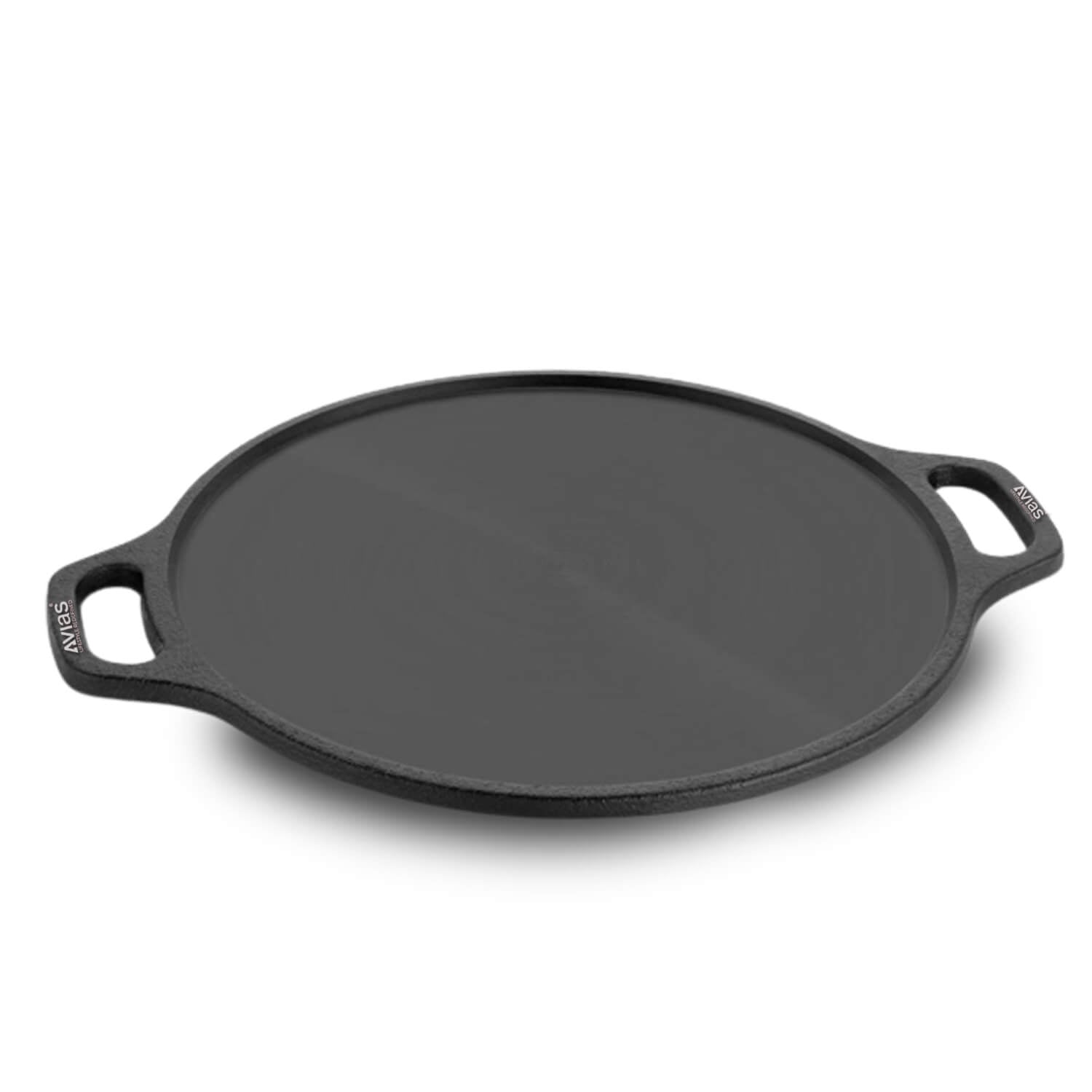 Cast Iron Dosa Tawa Pan/ Dosa Kallu/ Chapati Tawa/ Roti Iron Tawa | Pre-Seasoned Cookware | Induction Friendly | 100% Natural & Toxin-Free