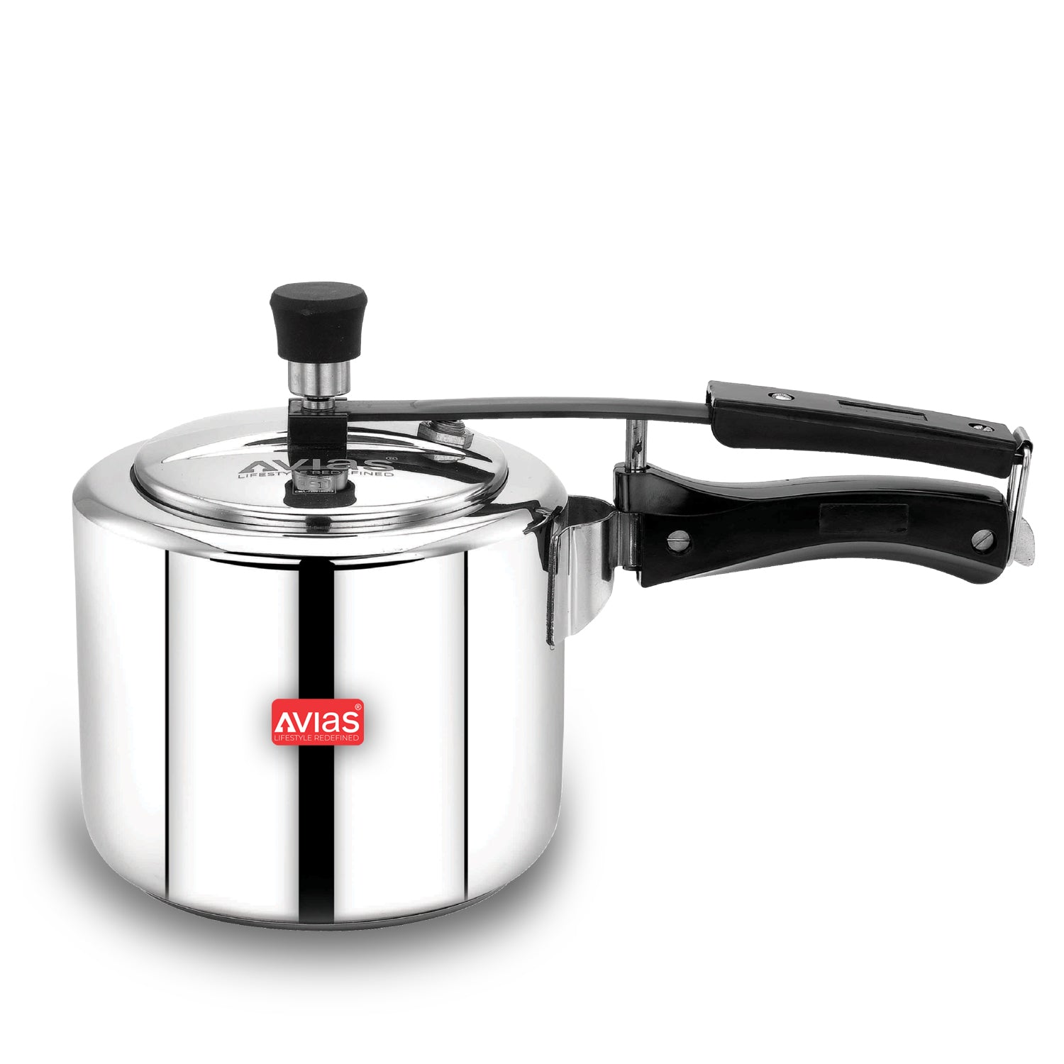 Avias Ceres Stainless Steel Pressure Cooker | Inner Lid | Induction Compatible | 2Lโ5L