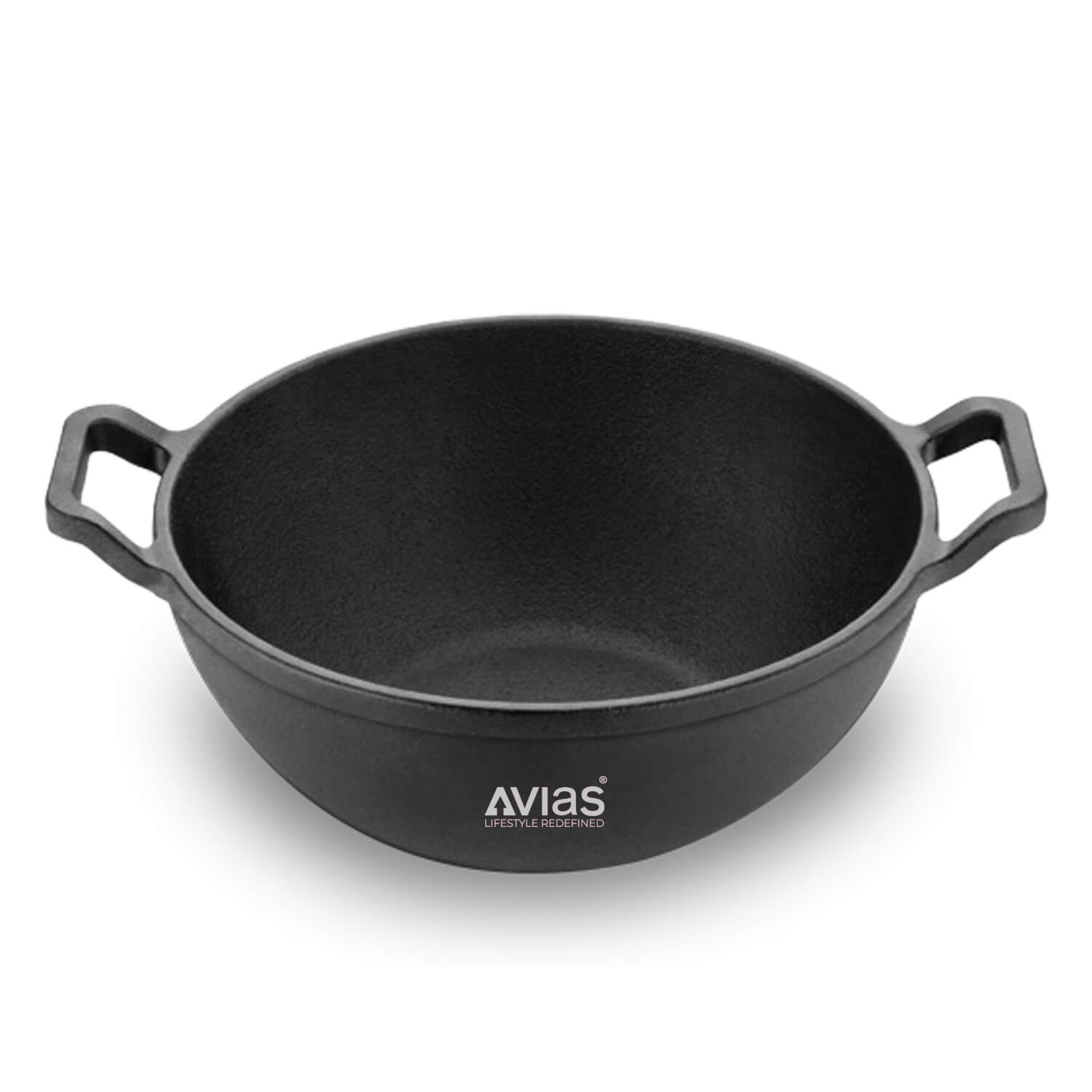 Cast Iron Dosa Tawa Pan/ Dosa Kallu/ Chapati Tawa/ Roti Iron Tawa | Pre-Seasoned Cookware | Induction Friendly | 100% Natural & Toxin-Free