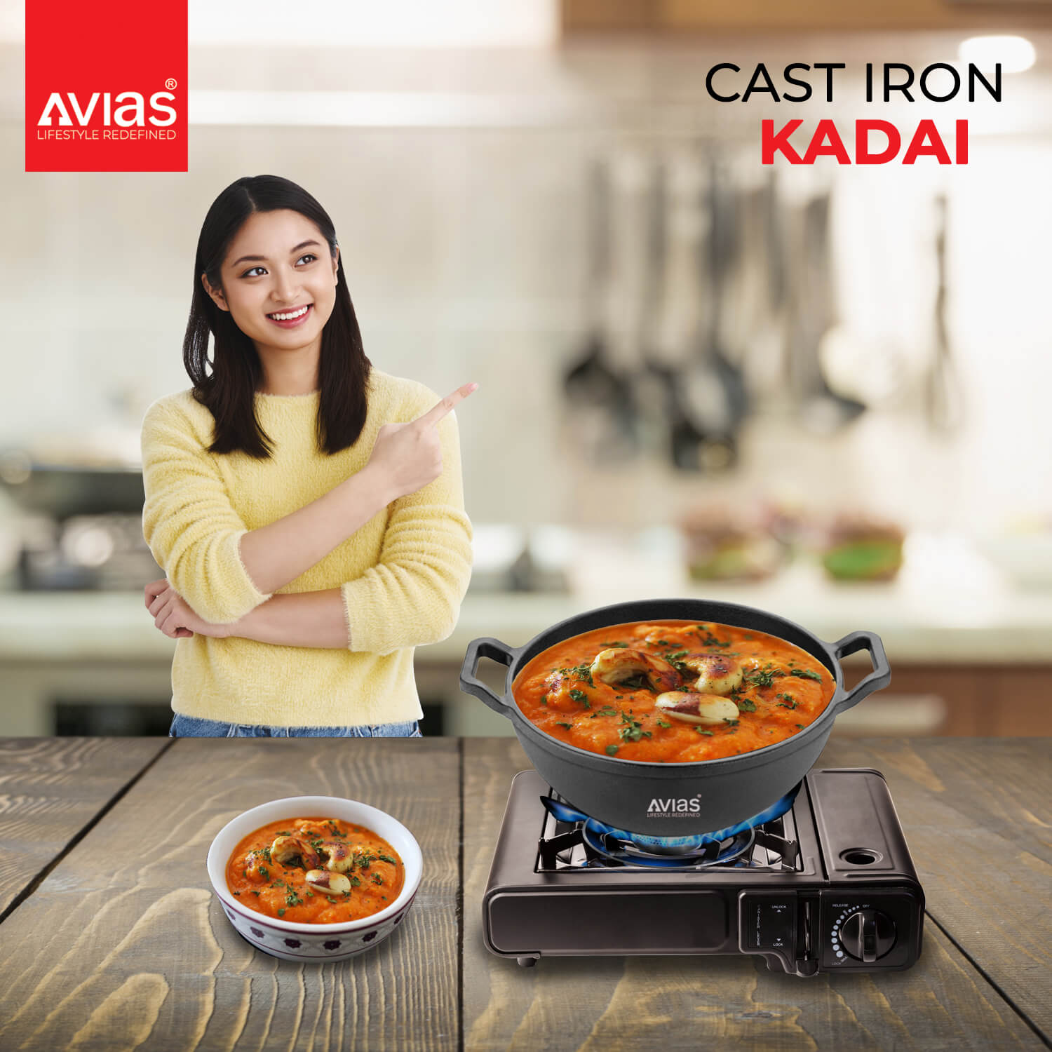 Cast Iron Dosa Tawa Pan/ Dosa Kallu/ Chapati Tawa/ Roti Iron Tawa | Pre-Seasoned Cookware | Induction Friendly | 100% Natural & Toxin-Free