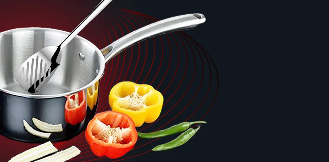 AVIAS Riara premium stainless steel Triply saucepan