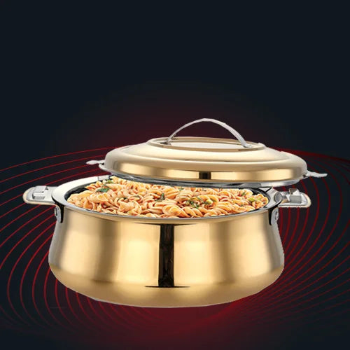 Avias stainless steel riara gold casserole