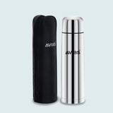 AVIAS Travllr Flask | Stainless steel | Odor free and highly durable | Heat retention\copper coating| leak proof lid