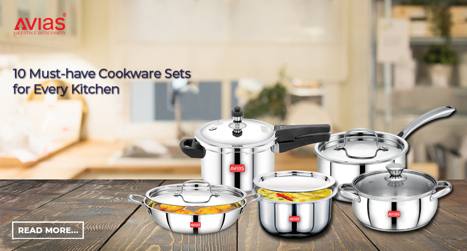 10 Must-Have Stainless Steel Cookware Sets for Every Kitchen