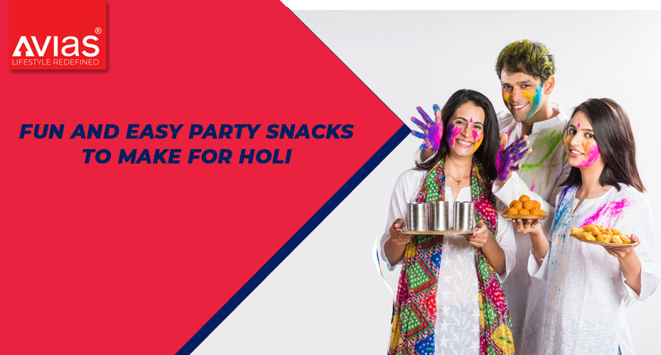 Fun and Easy Party Snacks to Make for Holi