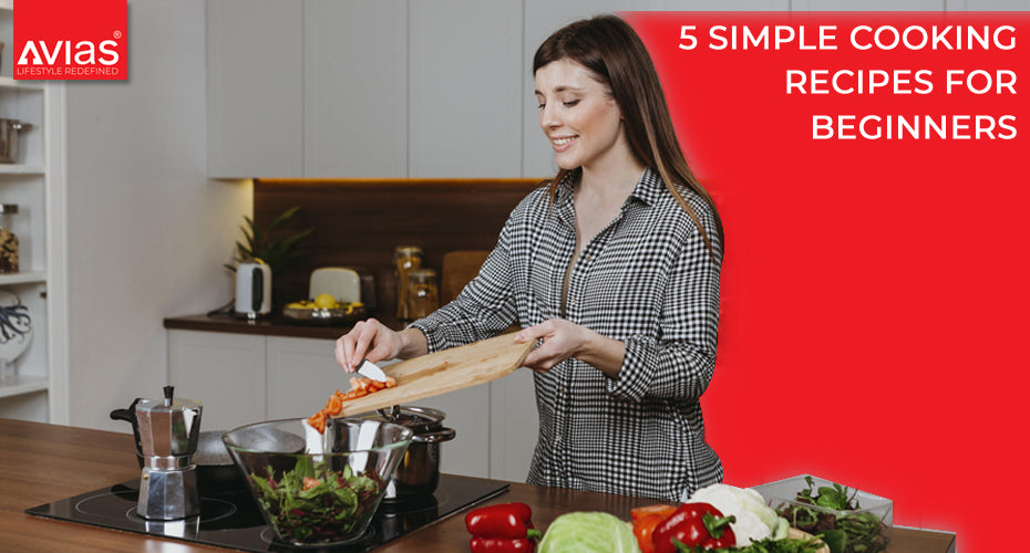 5 simple cooking recipes for beginners