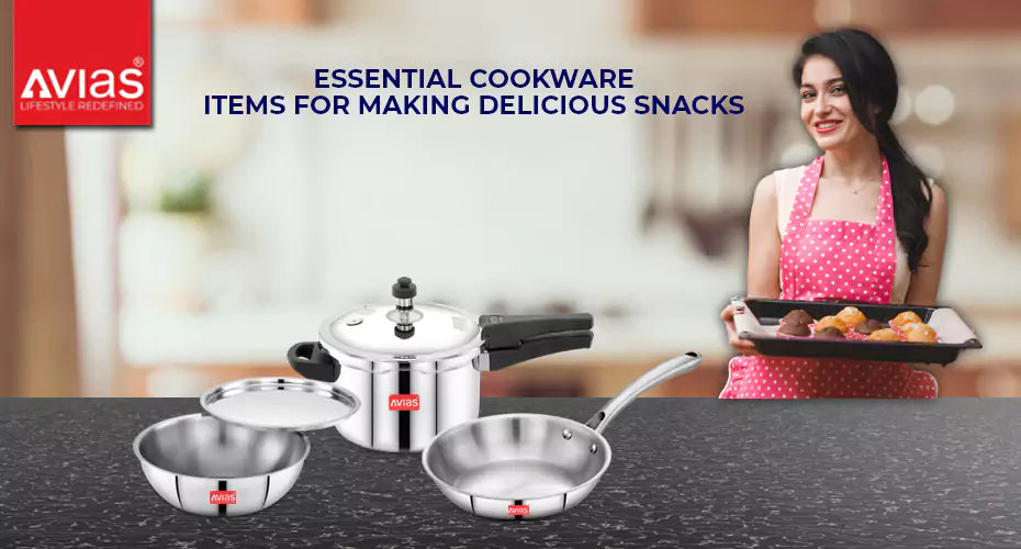 Essential cookware items for making delicious snacks