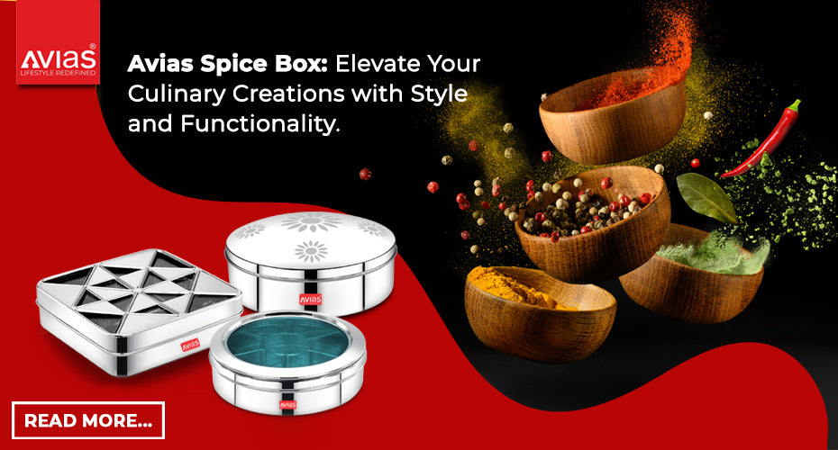 Avias Spice Box: Elevate Your Culinary Creations with Style and Functionality
