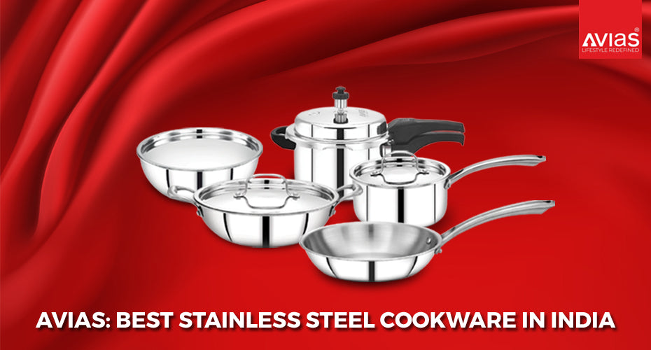 Avias: Best Stainless Steel Cookware In India