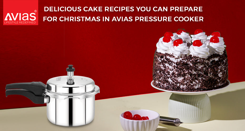 Delicious Cake Recipes to Prepare For Christmas in Avias Pressure Cooker
