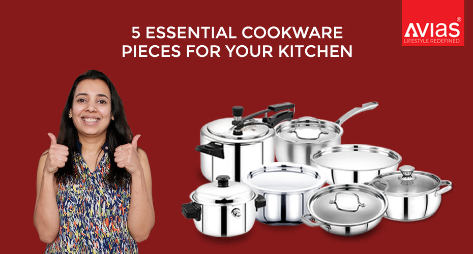 5 Essential Cookware Pieces For Your Kitchen