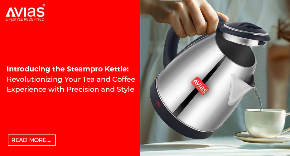 Introducing the Steampro Kettle: Revolutionizing Your Tea and Coffee Experience with Precision and Style