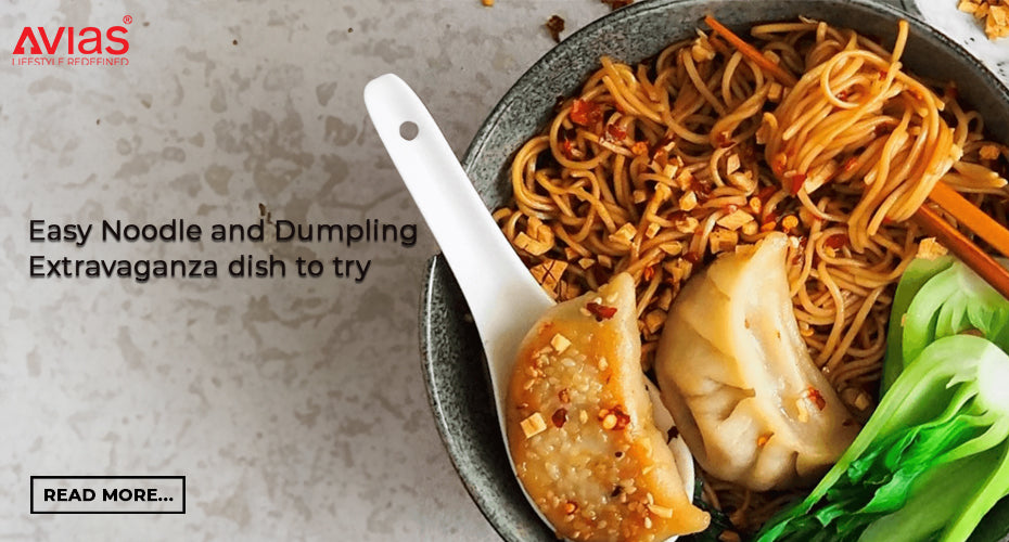 Veg Dumplings and Noodles: A Comforting Combo Made Easy