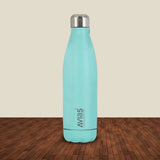 Evita premium stainless steel Vacuum Insulated Flask Water Bottle| 1 Litre/ 750ml | Blue