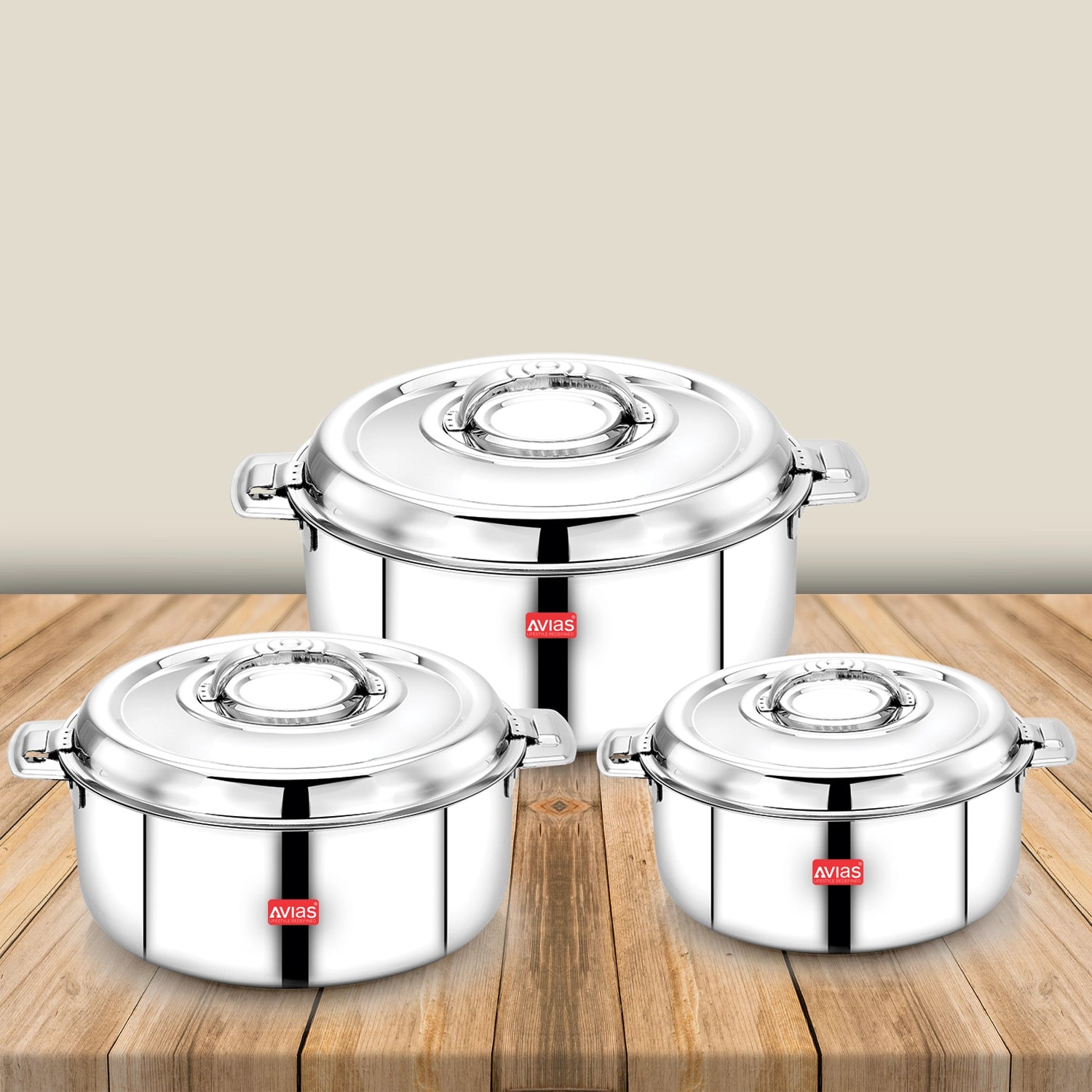 AVIAS Avistar Gift set | double wall insulated stainless steel casserole gift set 