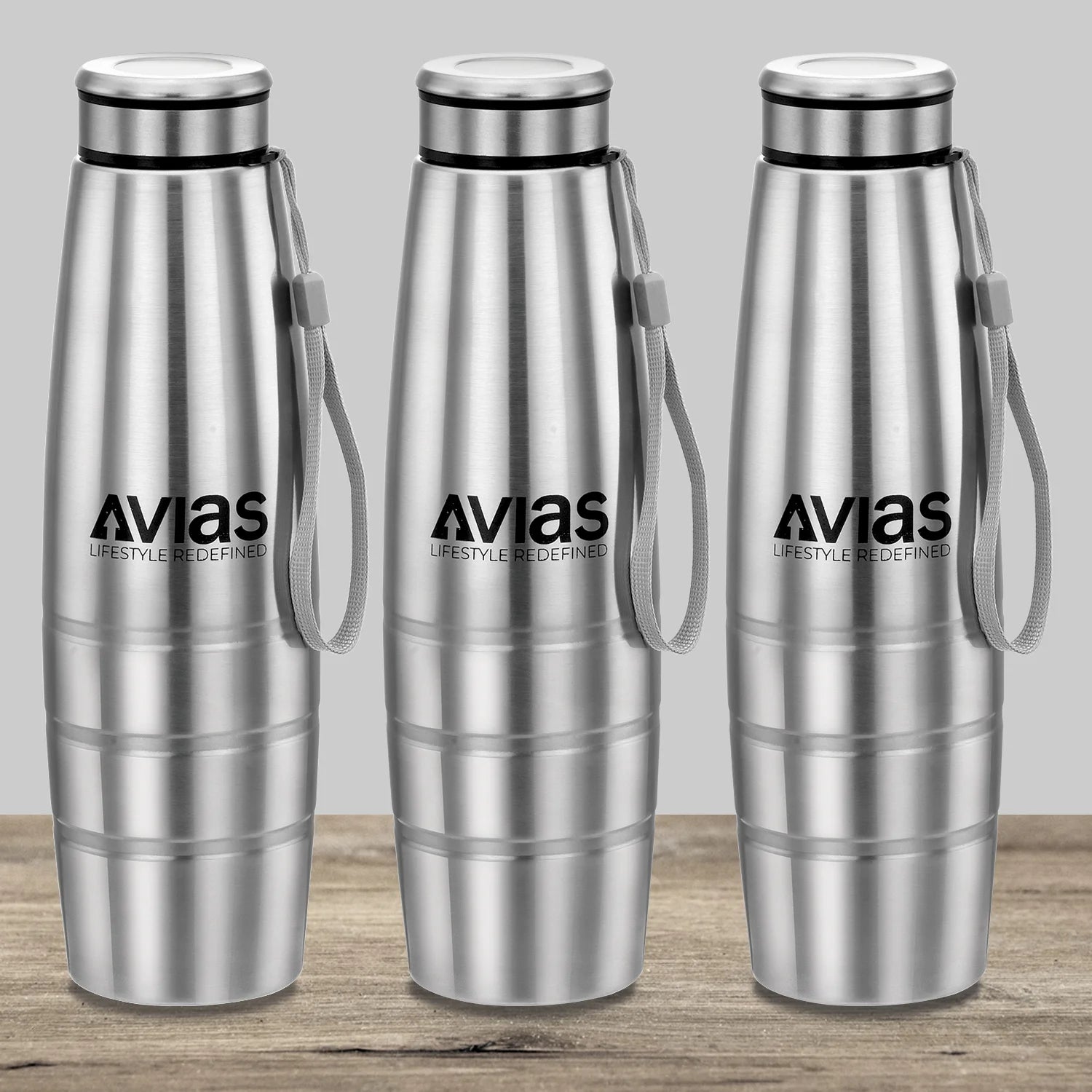 AVIAS Premia Stainless Steel Water Bottles
