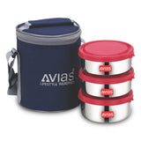 AVIAS Freshia stainless steel lunch/ tiffin box 