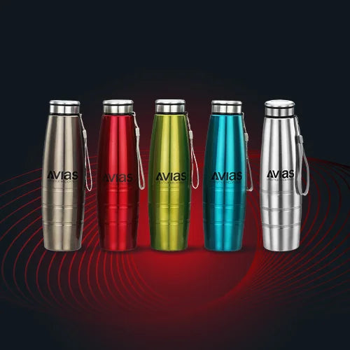 AVIAS Premia 1000ml Stainless steel Water Bottles set