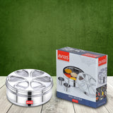 AVIAS stainless steel Petal spice box with see-through lid package