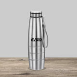 AVIAS Premia 1000ml Water Bottle  | Stainless steel | Odor free and highly durable | leak proof lid