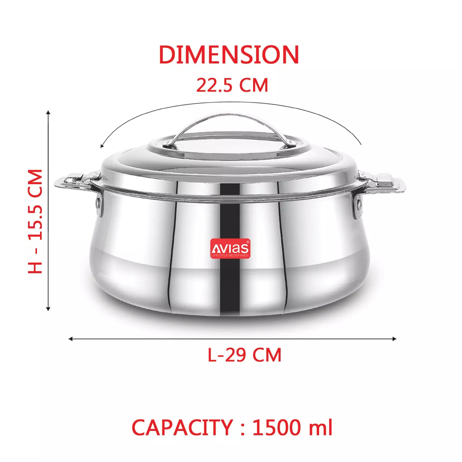 AVIAS Festive Combo II - Riara Silver 1500ml 