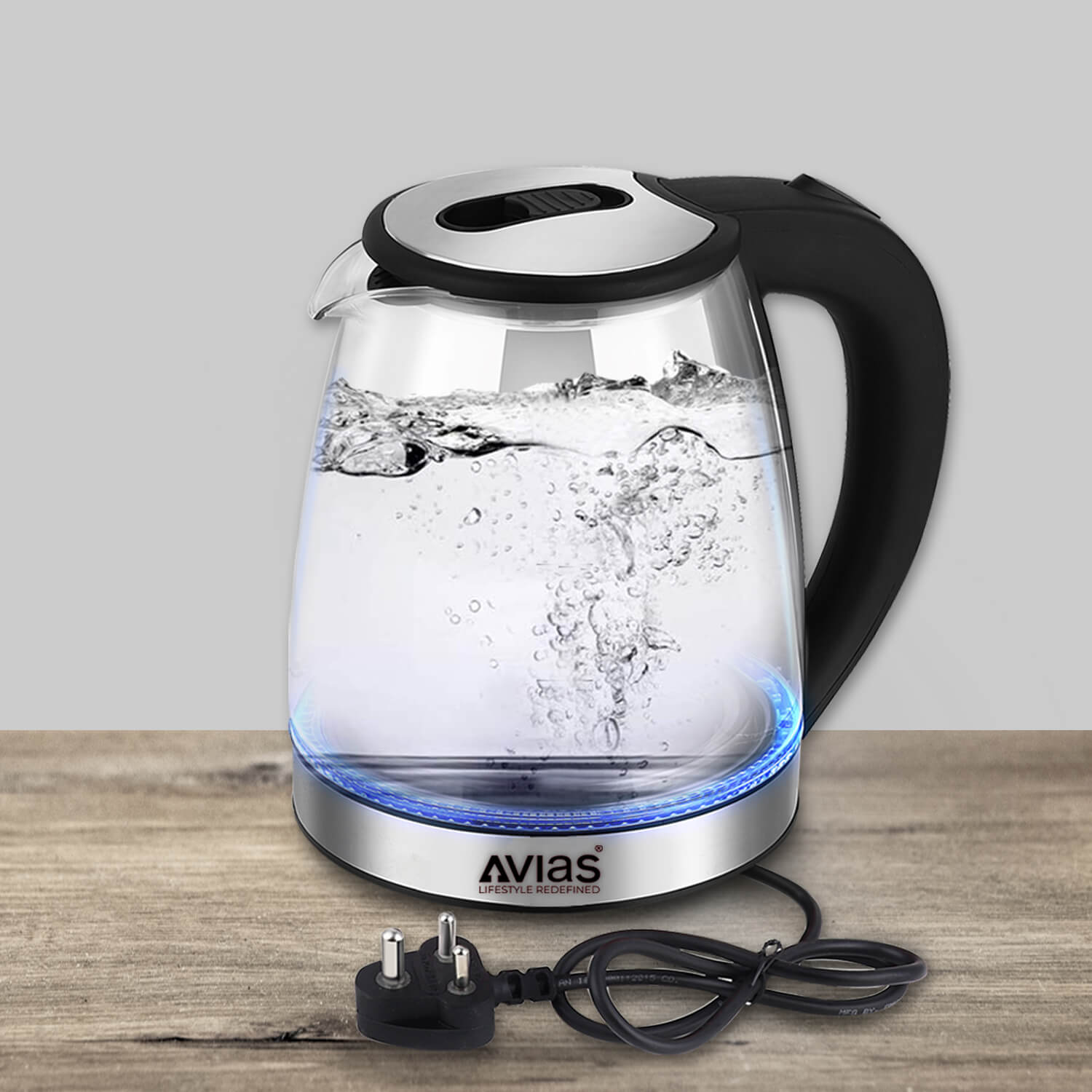 Avias Dezire Electric Glass Kettle. 1.8 Litre