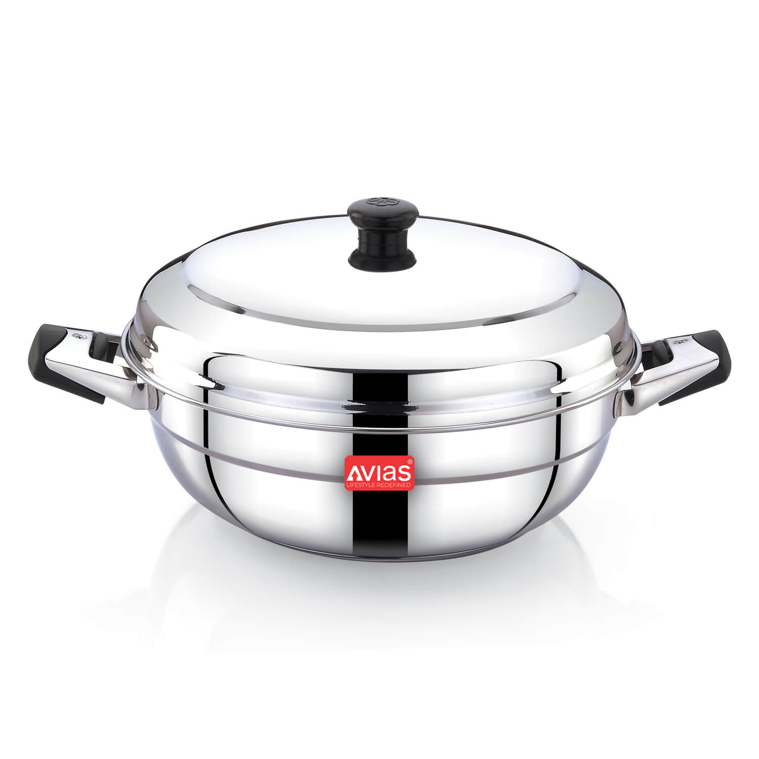 Avias Stainless Steel All-Rounder Kadai Premium 