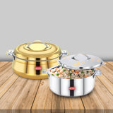 AVIAS Festive Combo I - Riara Gold 1500ml + Emerald 2500ml stainless steel casserole
