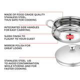 AVIAS Aroma High-quality stainless steel Handi Set made of features