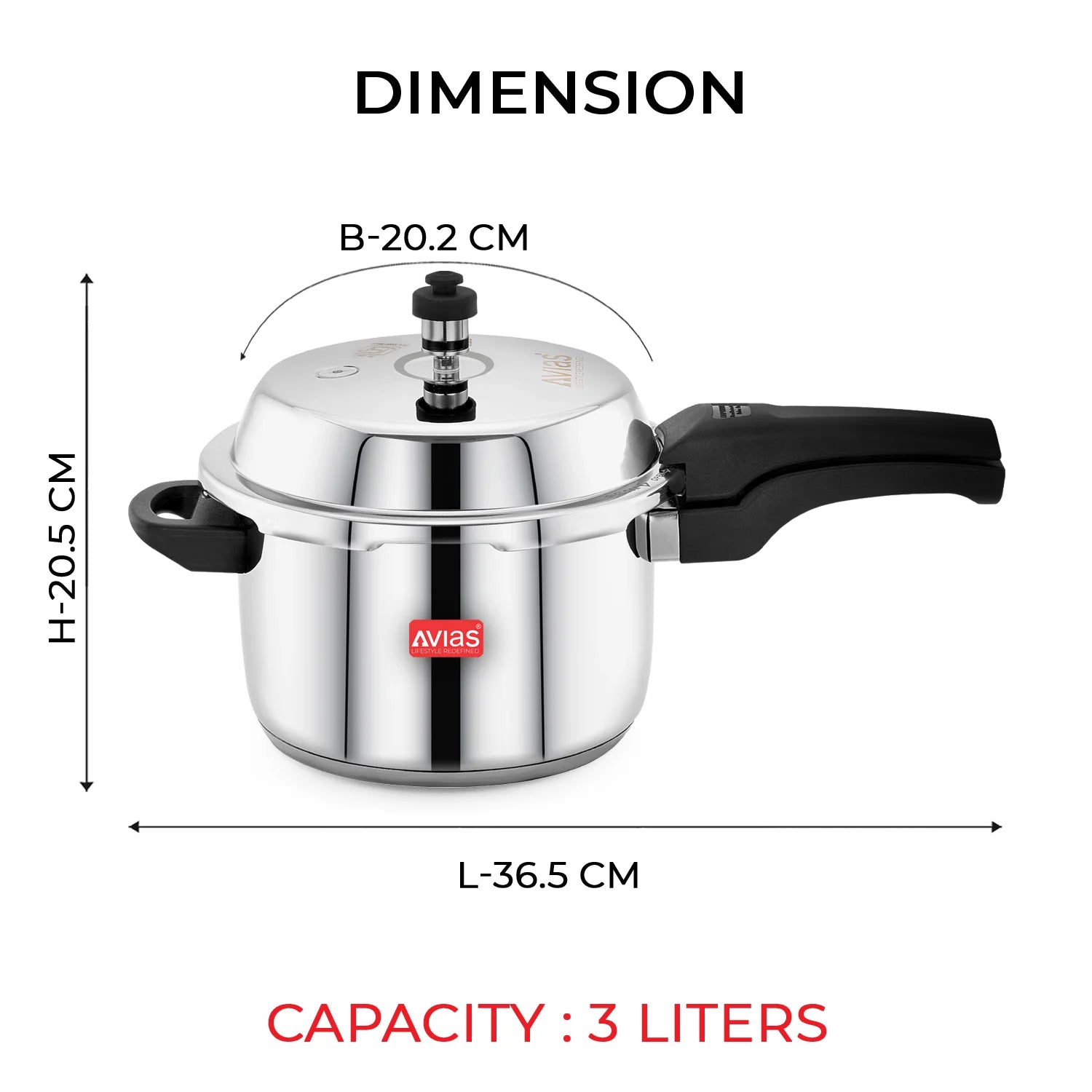 Ideal pressure cooker 3 litre price sale