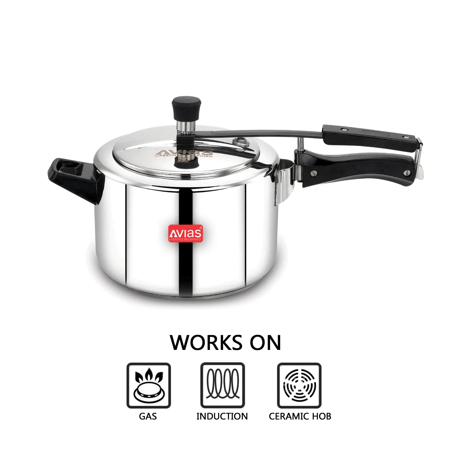 Ceres stainless steel premium pressure cooker Inner lid compatibility