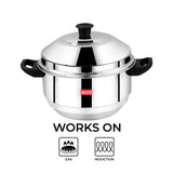 AVIAS Stainless Steel Excello Idly pot/ Cooker/ Maker compatibility