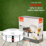 AVIAS Dome stainless steel spice box package
