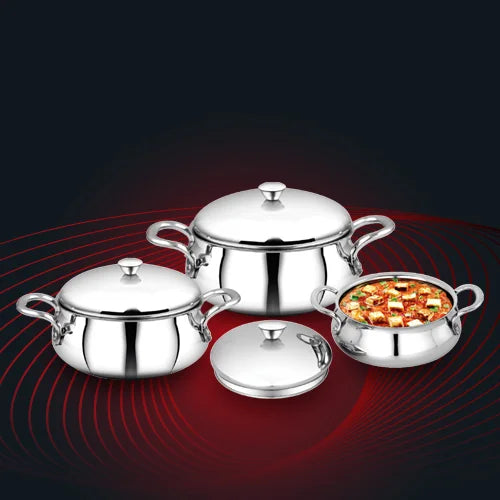 AVIAS stainless steel cookware Aroma Handi Set