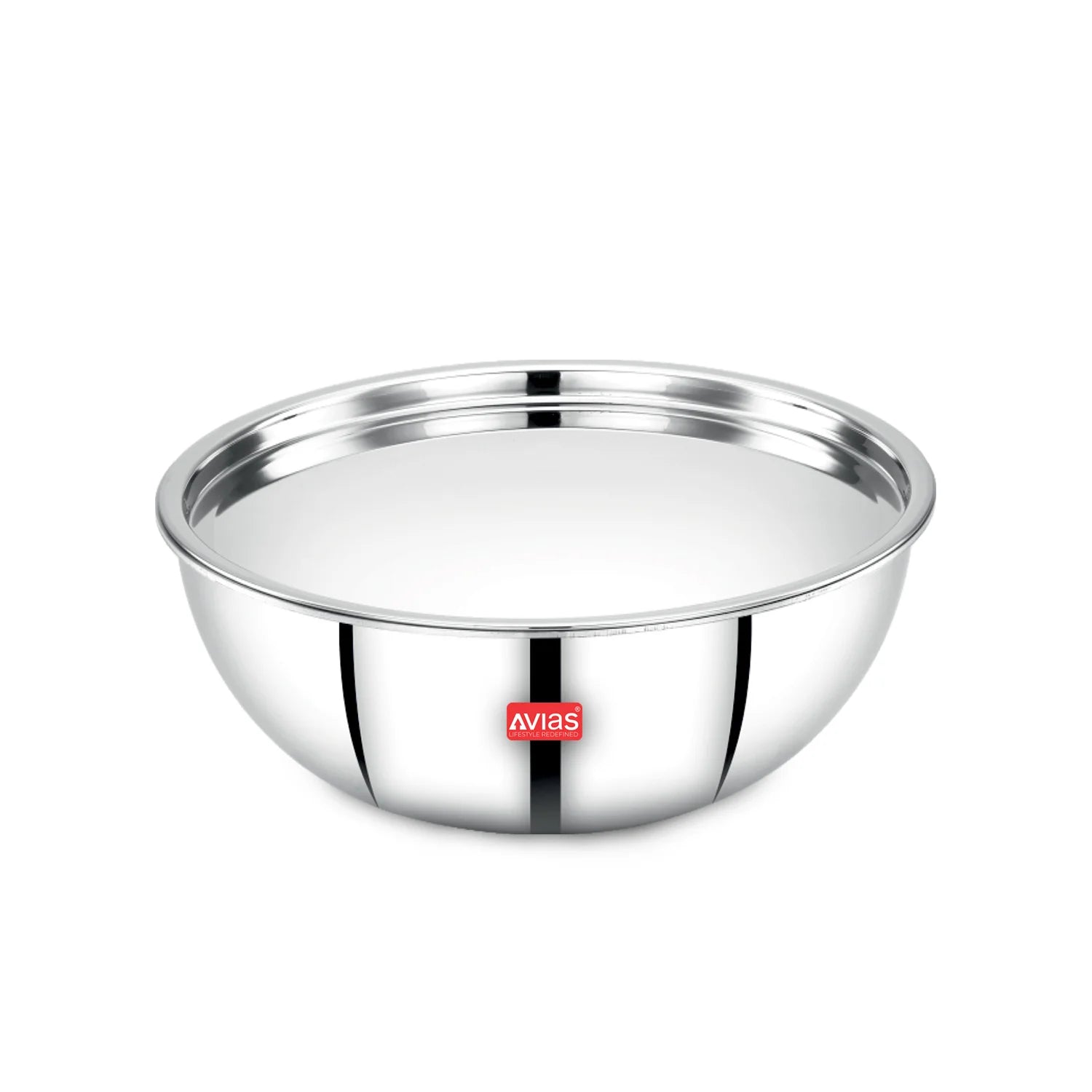 Avias stainless steel riara triply tasla