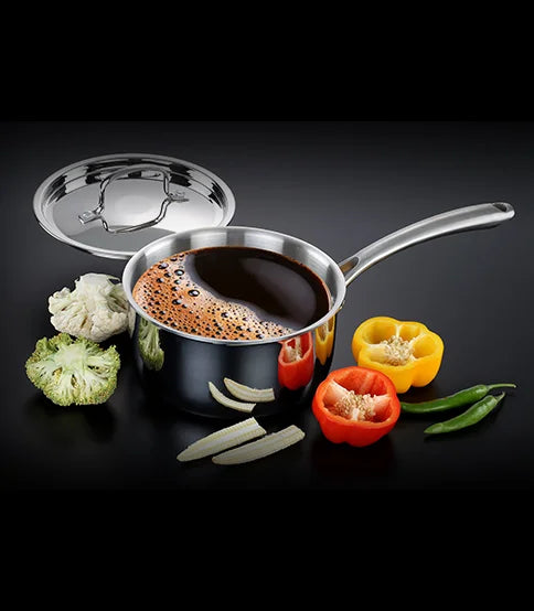 AVIAS Riara premium stainless steel Triply saucepan
