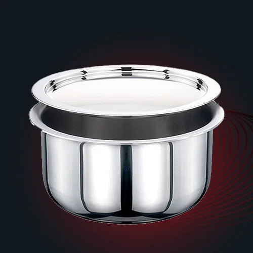 Products AVIAS Riara premium stainless steel Triply Tope with steel lid