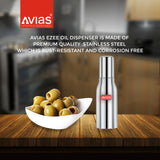AVIAS Ezee Stainless steel Oil Dispenser (SS Lid)