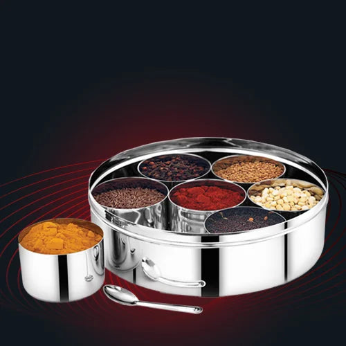 AVIAS Dome stainless steel spice box 